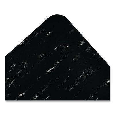Notrax Marble Sof-Tyle™ Anti-Fatigue Mat, 470, 1/2 in x 2 ft W x 3 ft L, Vinyl/PVC Foam, Non-Slip Backing, Black (921-470S2436BL)