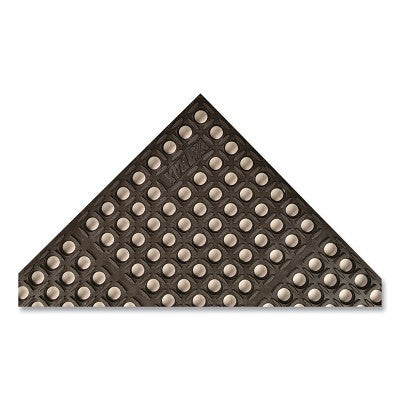 Notrax Cushion-Tred™ Drainage Anti-Fatigue Mat, 543, 7/8 in x 2 ft W x 3 ft L, Natural Rubber, Black (921-543S0023BL)