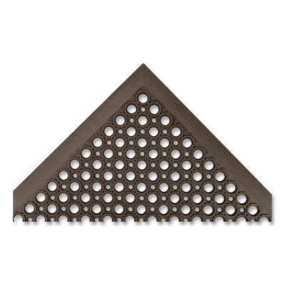 Notrax Sanitop® Drainage Anti-Fatigue Mat, 562, 1/2 in x 3 ft W x 5 ft L, General Purpose Rubber, Black (921-562S0035BL)