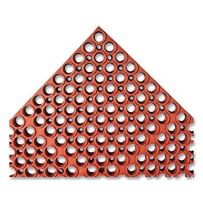 Notrax San-Eze® II Drainage Anti-Fatigue Mat, T11, 7/8 in x 29.25 in W x 39 in L, MicroStop™/Nitrile, Red (921-T11S3929RD)