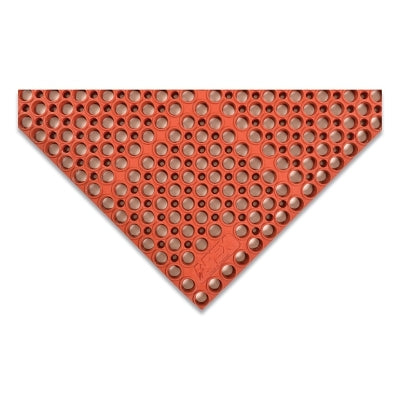 Notrax San-Eze® II Drainage Anti-Fatigue Mat, T11, 7/8 in x 39 in W x 58.5 in L, MicroStop™/Nitrile, Red (921-T11S3958RD)