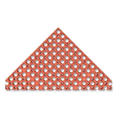 Notrax Tek-Tough® Large Drainage Holes Anti-Fatigue Mat, T13,7/8 in x 2 ft W x 3 ft L, MicroStop™/100% Nitrile Rubber, Red (921-T13S0032RD)
