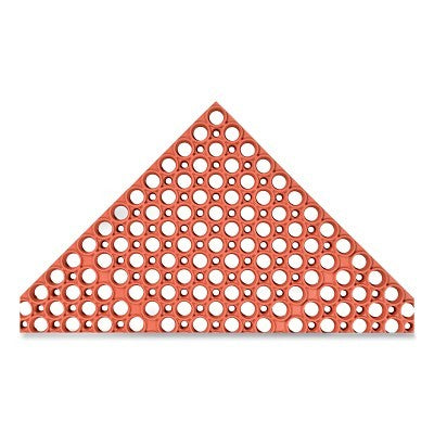 Notrax Tek-Tough® Large Drainage Holes Anti-Fatigue Mat, T13,7/8 in x 3 ft W x 5 ft L, MicroStop™/100% Nitrile Rubber, Red (921-T13S0035RD)