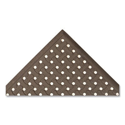 Notrax Superflow™ Reversible Drainage Anti-Fatigue Mat, T18, 5/8 in x 2 ft W x 3 ft L, General Purpose Rubber, Black (921-T18S0023BL)