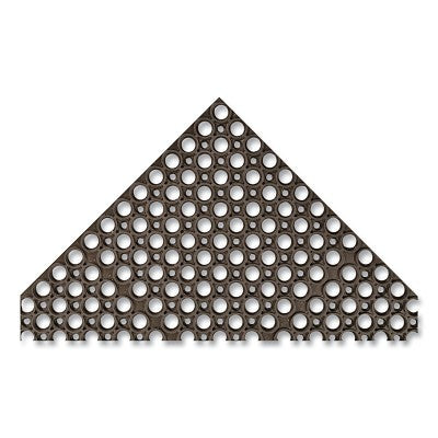 Notrax Challenger™ Large Drainage Hole Anti-Fatigue Mat, T25, 3 ft W x 5 ft L x 3/4 in, General Purpose Rubber, Black (921-T25S0035BL)