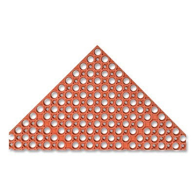 Notrax Challenger™ Large Drainage Hole Anti-Fatigue Mat, T25, 3/4 in x 3 ft W x 5 ft L, General Purpose Rubber, Red (921-T25S0035RD)
