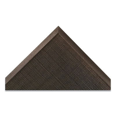 Notrax Finger Scrape® Moisture Trap Entry Scraper Mat, T28, 1/4 in x 36 in W x 72 in L, Rubber Compound, Black (921-T28S3672BL)
