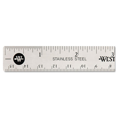 westcott-stainless-steel-office-ruler-with-non-slip-cork-base-num-acm10414_2