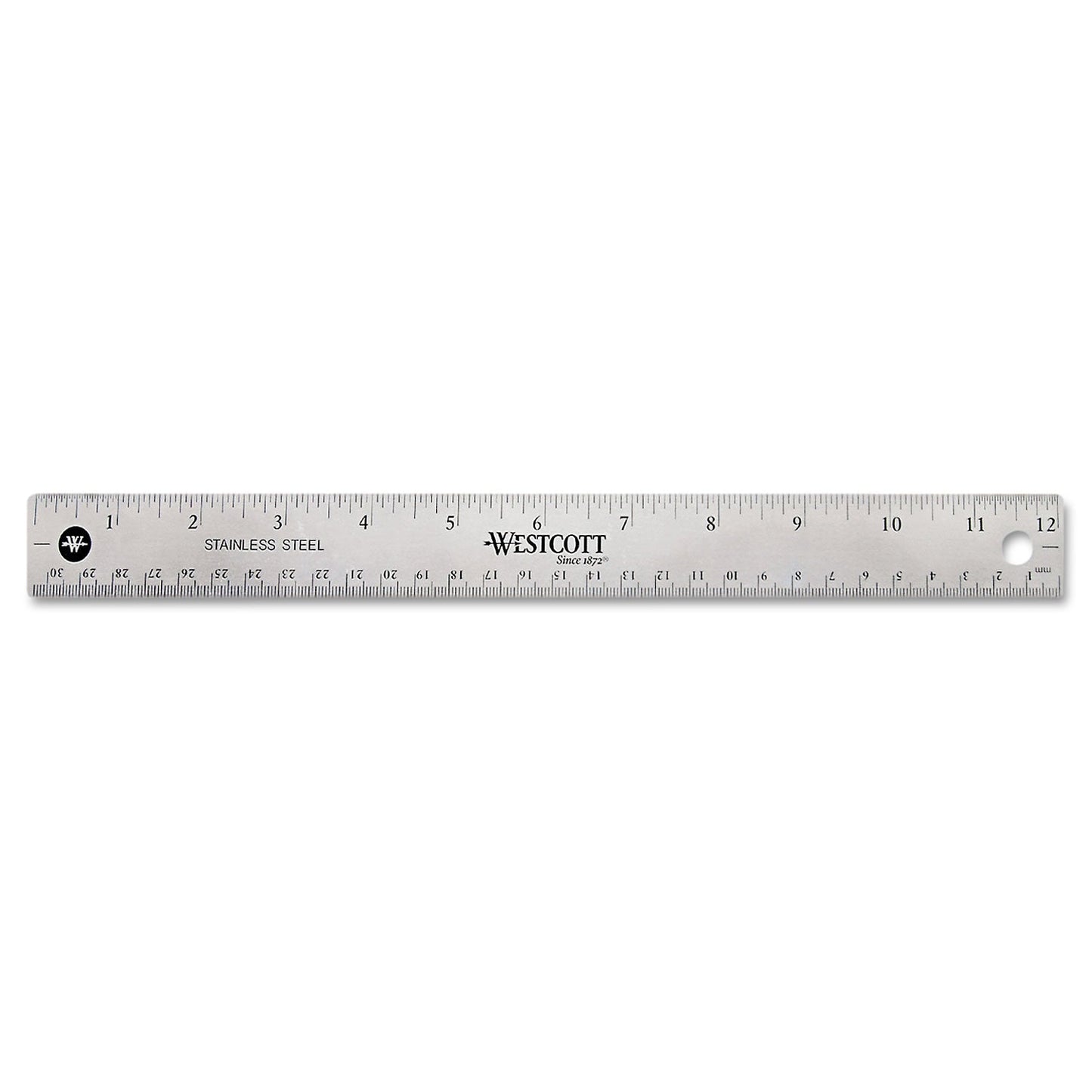 westcott-stainless-steel-office-ruler-with-non-slip-cork-base-num-acm10415_2