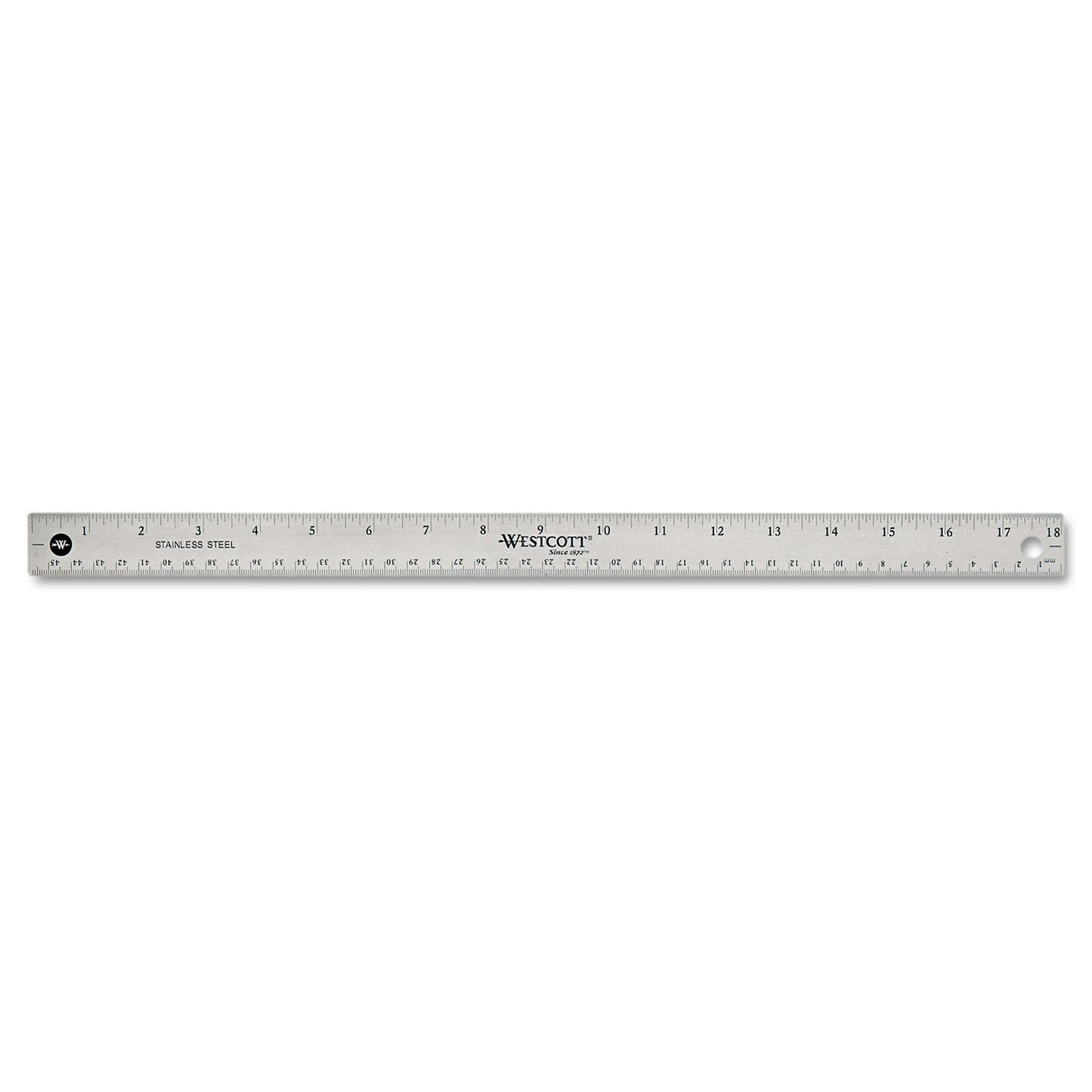 westcott-stainless-steel-office-ruler-with-non-slip-cork-base-num-acm10417_2