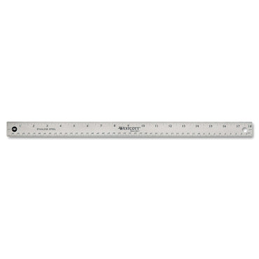 westcott-stainless-steel-office-ruler-with-non-slip-cork-base-num-acm10417_2