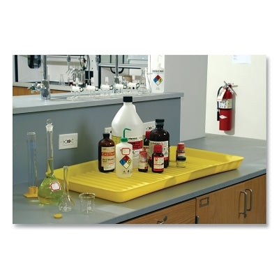Eagle Manufacturing Containment Utility Tray, Shelf and Lab Tray, Yellow (925-1677)