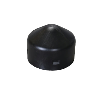 Eagle Manufacturing Post Cap, 4 in, Round, Black (925-1749)