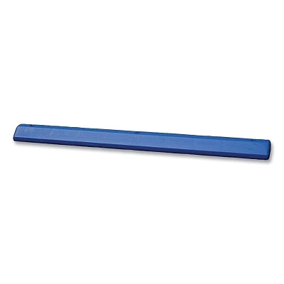 Eagle Manufacturing Protective Parking Stop, HDPE, 8 in W x 72 in L x 4 in H, Blue, Includes Anchor Kit (925-1790B)