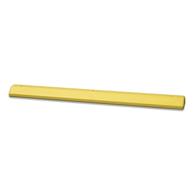 Eagle Manufacturing Protective Parking Stop, HDPE, 8 in W x 72 in L x 4 in H, Yellow, Inclues Anchor Kit (925-1790Y)