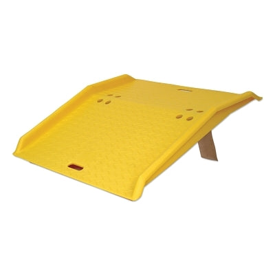 Eagle Manufacturing Portable Poly Dockplate, 750 lb Load Capacity, 36 in L x 35 in W x 5 in H, Yellow (925-1795)