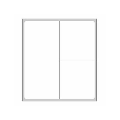 PDC® Blank Label Thermal Paper White Permanent 2-1/4 X 2-1/2 Inch (1205575_RL)