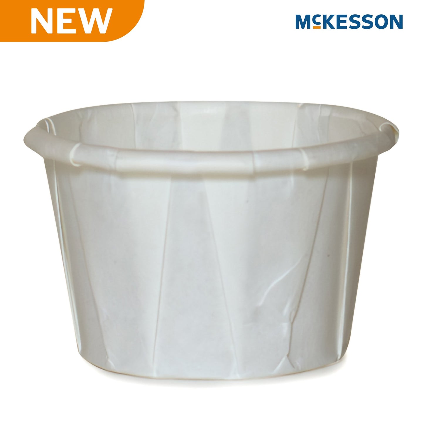 McKesson Souffle Cup 1 oz. White Paper Disposable (1251880_SL)