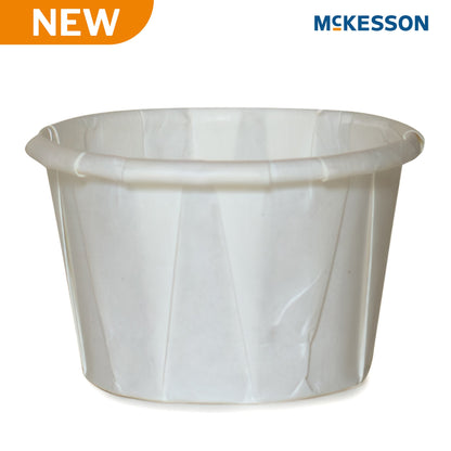 McKesson Souffle Cup 1 oz. White Paper Disposable (1251880_SL)