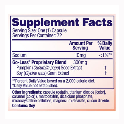 AZO® Dietary Supplement Capsule 72 per Box (1268931_BX)