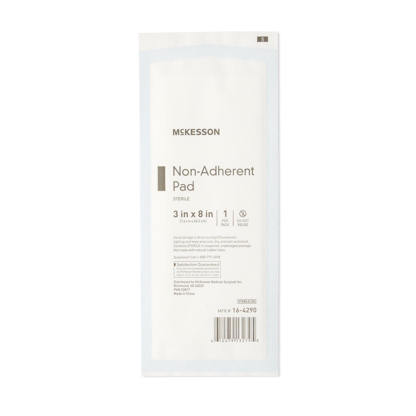 McKesson Non-Adherent Dressing 3 X 8 Inch Sterile 75 per Pack (471997_BX)
