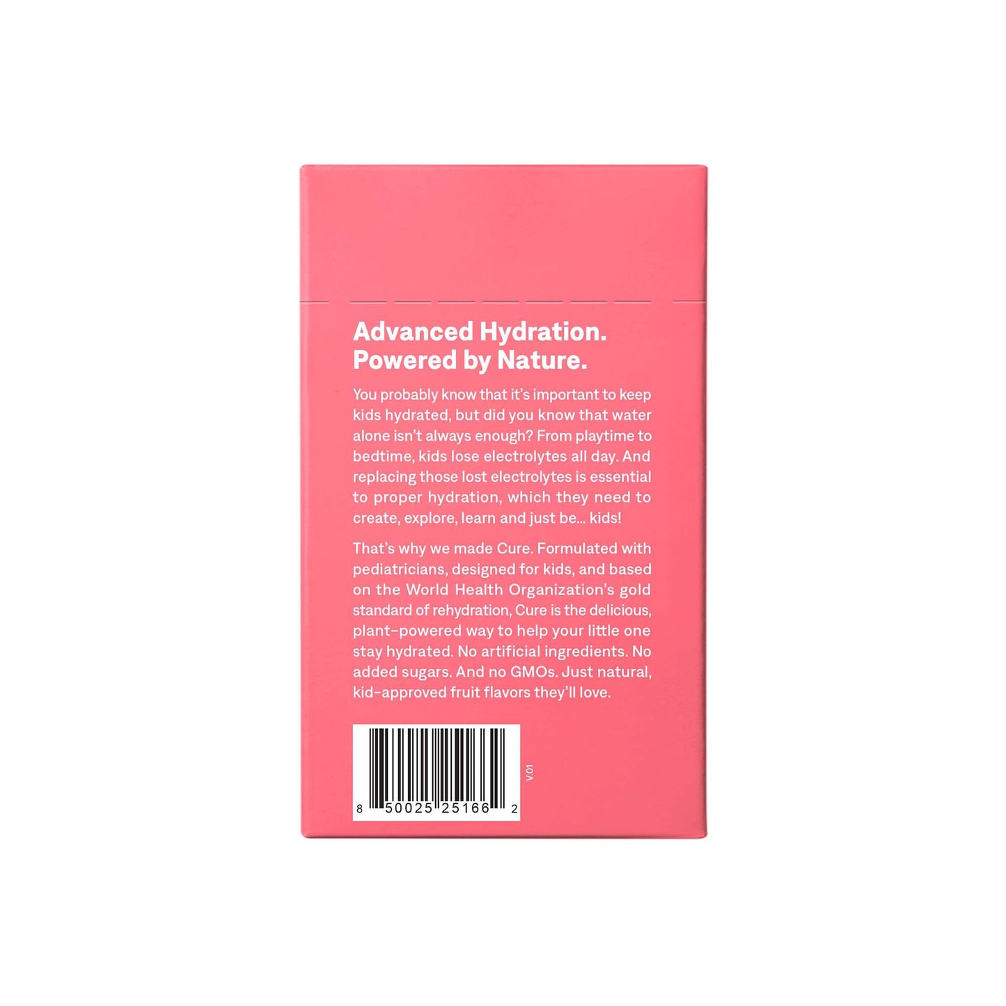 Cure® Oral Electrolyte Solution Pink Lemonade Flavor 7.6 Gram Electrolyte (1256638_PK)