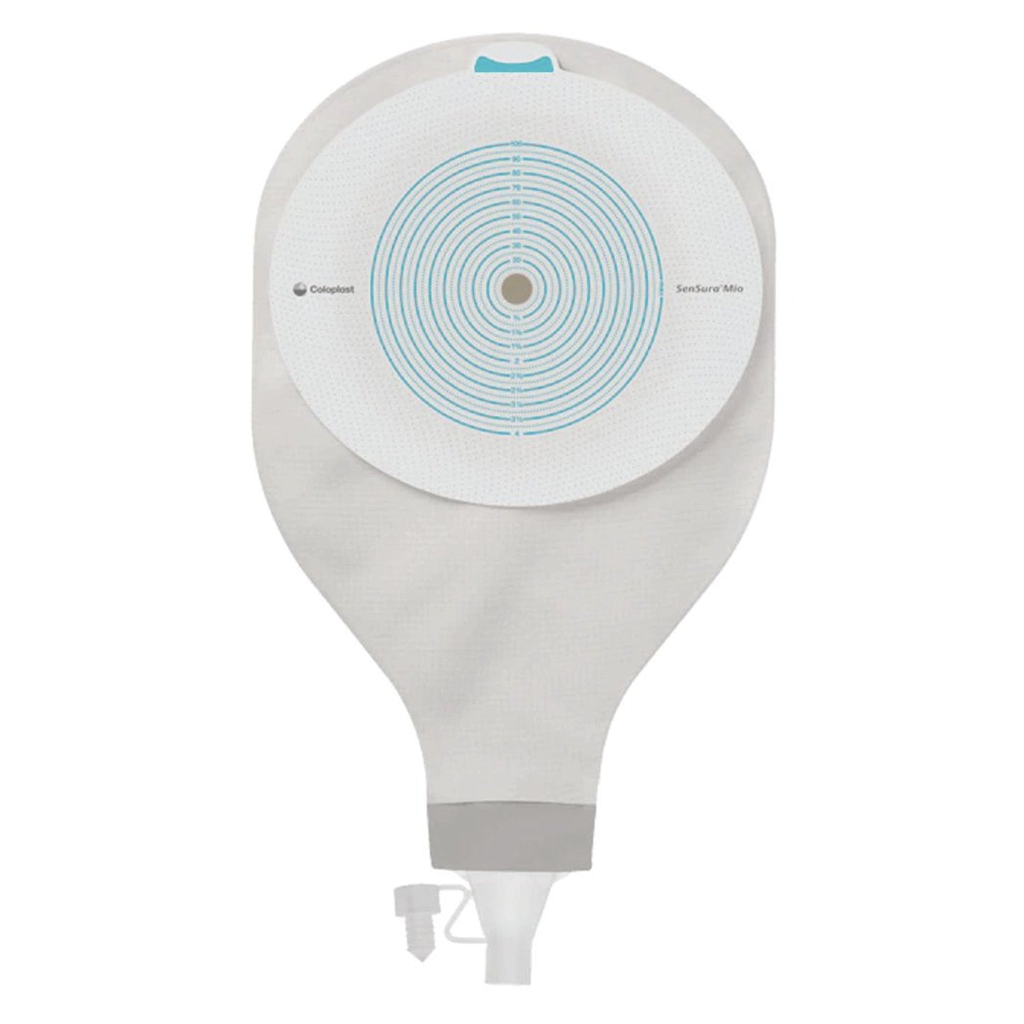 SenSura® Mio High Output Ostomy Pouch One-Piece System Flat, Trim to Fit 3/8 to 4 Inch Stoma Drainable (1094136_BX)