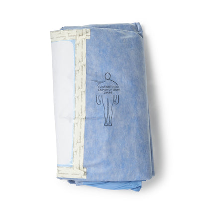Cardinal Abdominal Drape Laparotomy Drape 100 W X 77 W X 122 L Inch Sterile (269532_CS)