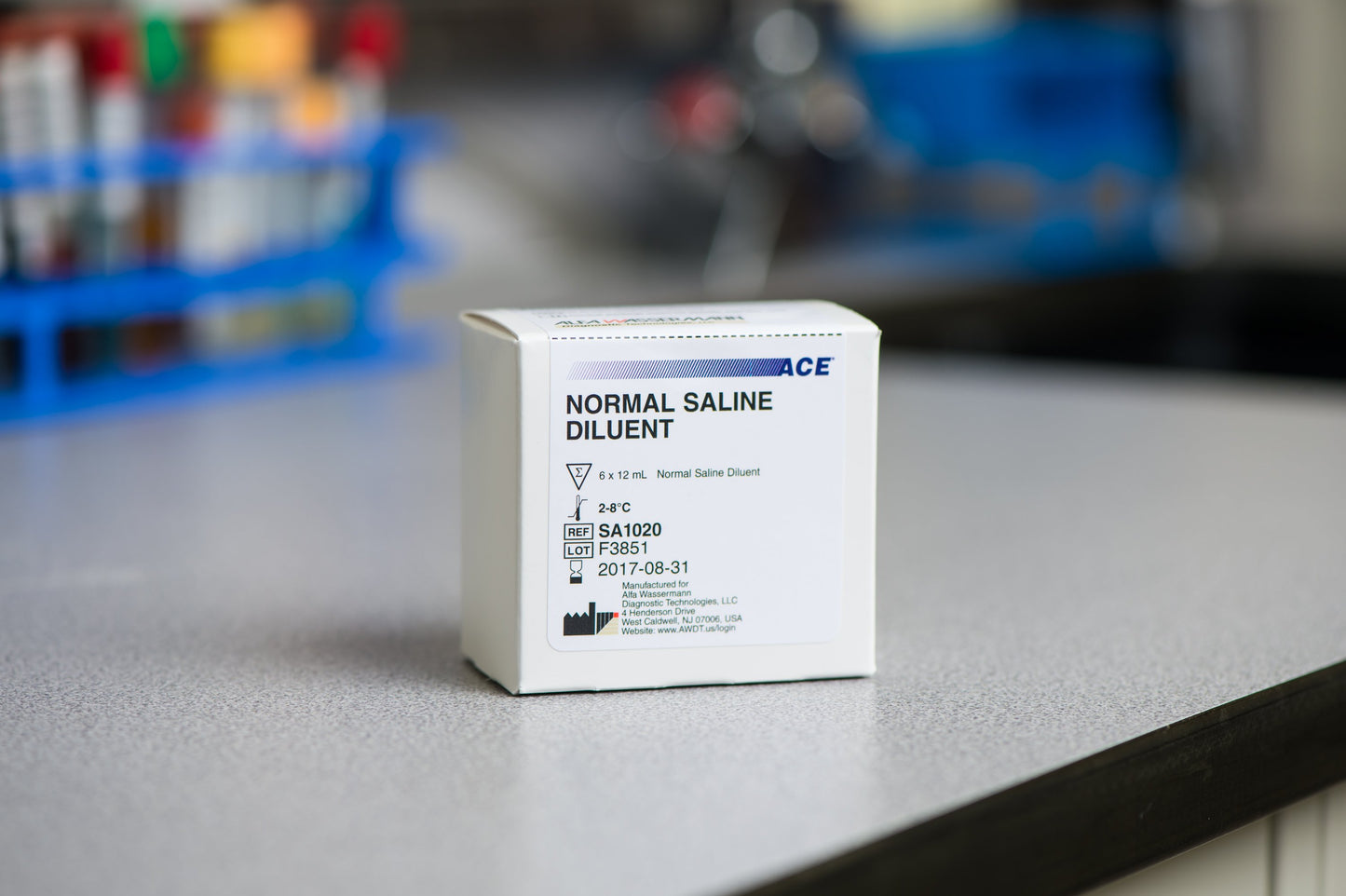Alfa Wassermann General Chemistry Reagent Diluent Normal Saline 0.9% For ACE and ACE Alera Analyzers (333132_KT)