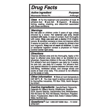 DermaFungal® Antifungal 2% Strength Cream 5 Gram Individual Packet (830993_BX)