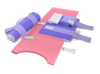 The Pink Pad® Trendelenburg Positioner Kit 20 W X 40 L X 1 H Inch Foam (981858_CS)