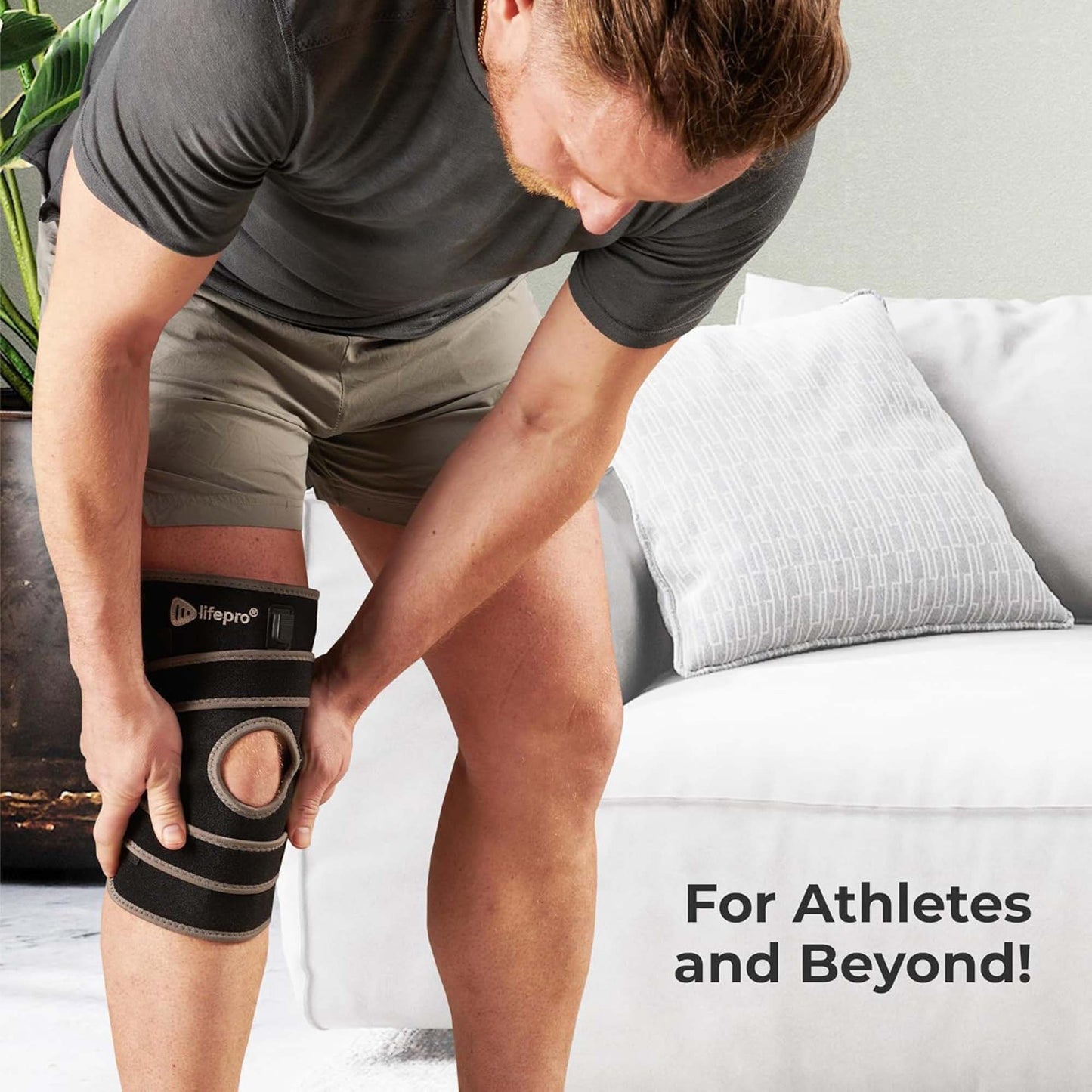 BioRecover™ Light Therapy Knee Brace One Size Fits Most Hook and Loop (1271036_EA)