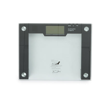 Ideaworks® Floor Scale Digital Display 550 lbs. / 250 kg Capacity Black / Glass AC Power (848530_EA)