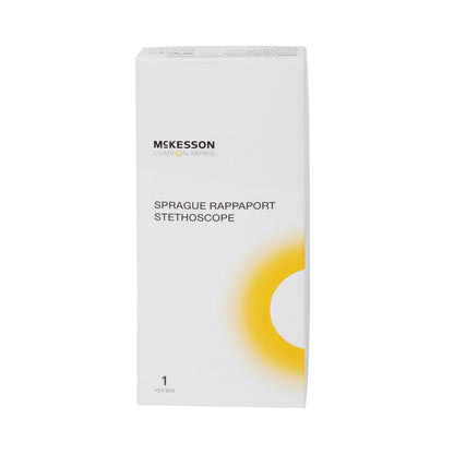 McKesson LUMEON™ Sprague Stethoscope Lavender 2-Tube 22 Inch Tube Double Sided Chestpiece (363731_EA)