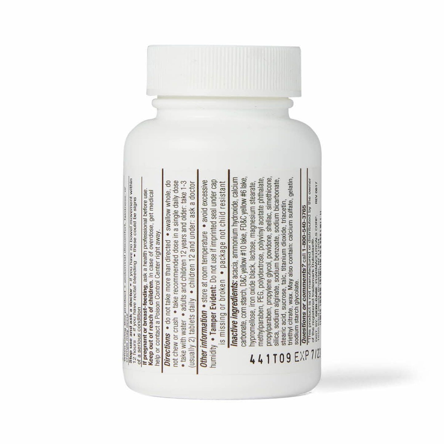 Geri-Care Laxative Tablet 25 per Bottle Bisacodyl USP (1173340_BT)