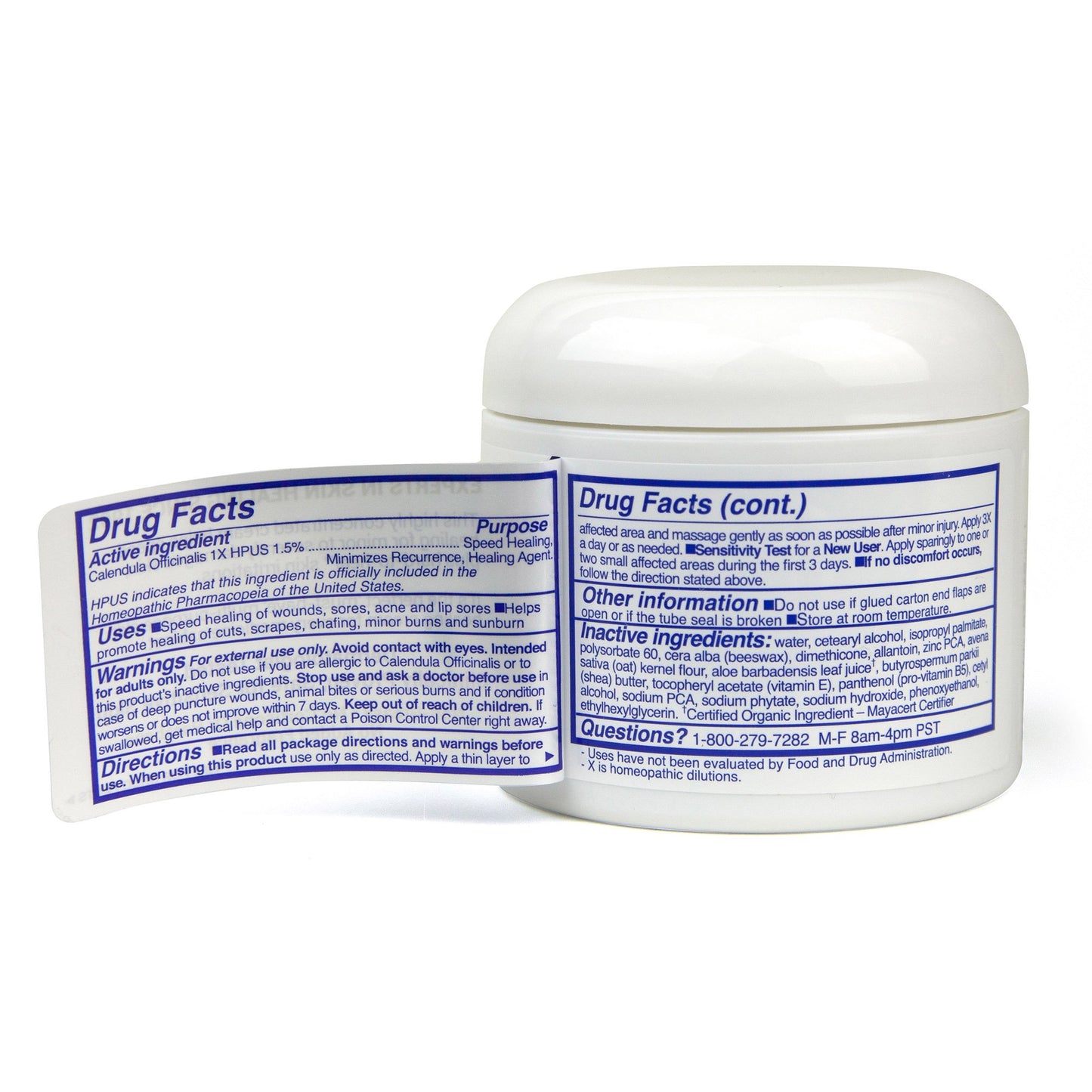 TriDerma® MD Intense Fast Healing Hand and Body Moisturizer 4 oz. Jar Unscented Cream (901965_EA)
