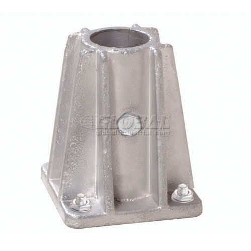 Global Industrial Single Socket Base For Pedestrian Barrier (WB940374)