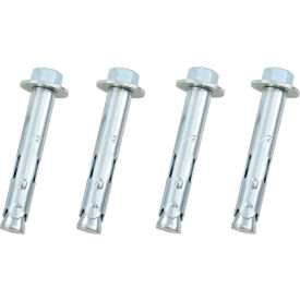 Global Industrial 1/2" x 3" Sleeve Anchor, Set Of 4 (WB940379)