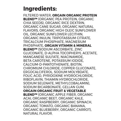 Organic Nutrition™ Vegan Oral Supplement Vanilla Bean Flavor Liquid 11 oz. Carton (1112296_CS)