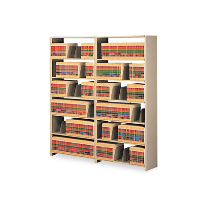 tennsco-snap-together-steel-seven-shelf-closed-starter-set-num-tnn128848pcsd_1