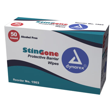StingGone™ Skin Barrier Wipe 20% Strength Polyaminopropyl Biguanide Individual Packet NonSterile (770594_BX)