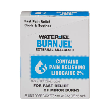 Water Jel® Burn Jel® Burn Relief Lidocaine Topical Gel 3.5 Gram Individual Packet (786977_BX)