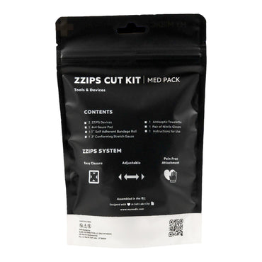 My Medic™ MED PACKS ZZIPS Cut Kit First Aid Kit Plastic Pouch (1207747_EA)