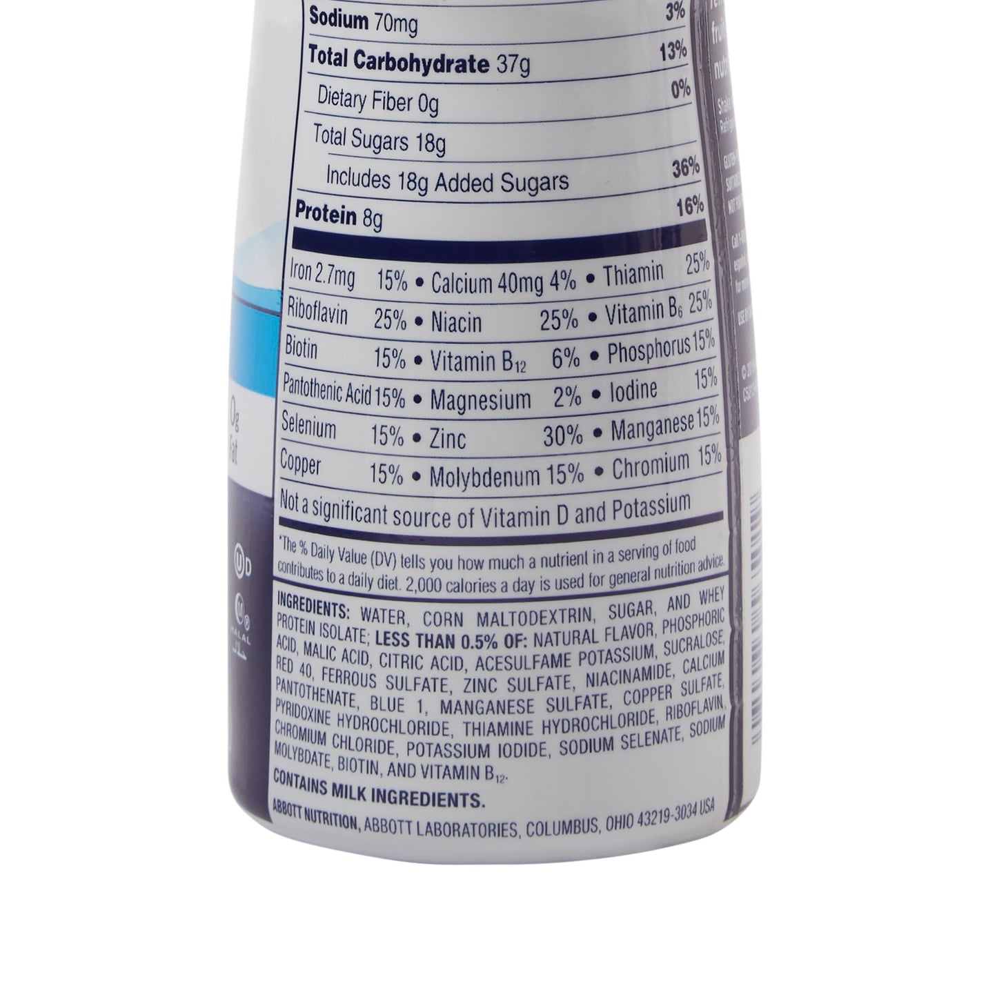 Ensure® Clear Oral Supplement Blueberry Pomegranate Flavor Liquid 10 oz. Bottle (853984_CS)