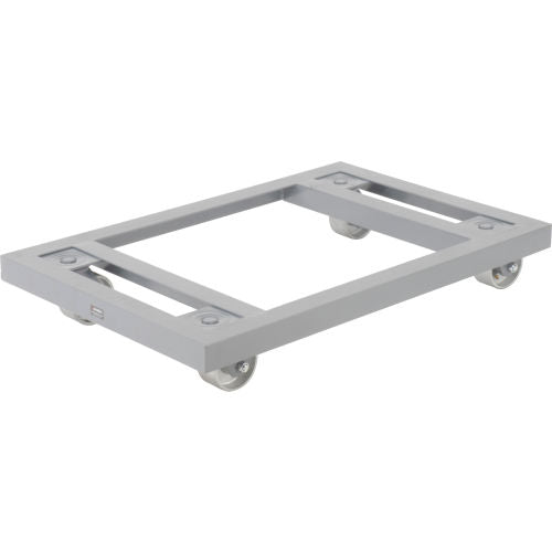 Global Industrial Steel Dolly with Open Deck & Steel Wheels 1600 Lb. Capacity 36 x 24 (WB952167)