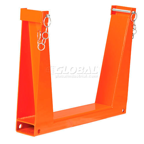 Global Industrial Safety U-Rack 25"W x 4"D x 20"H 10,000 lb. Capacity (WB952201)