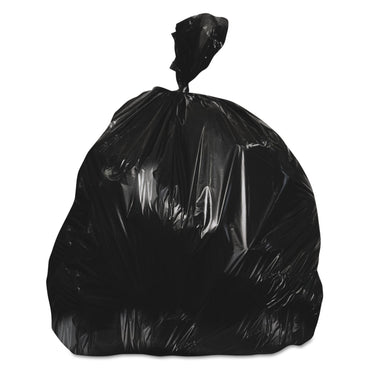 Heritage™ Trash Bag 30 gal. Black LLDPE 0.65 mil 30 X 36 Inch Star Seal Bottom Flat Pack (747196_CS)