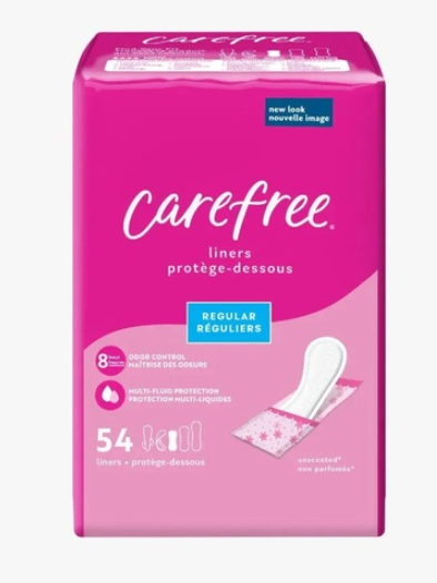 Carefree® actifresh® Panty Liner Regular Absorbency (954282_PK)