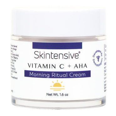 Skintensive® Vitamin C + AHA Morning Ritual Cream Facial Moisturizer 1.6 oz. Jar Unscented Cream (1267987_CS)