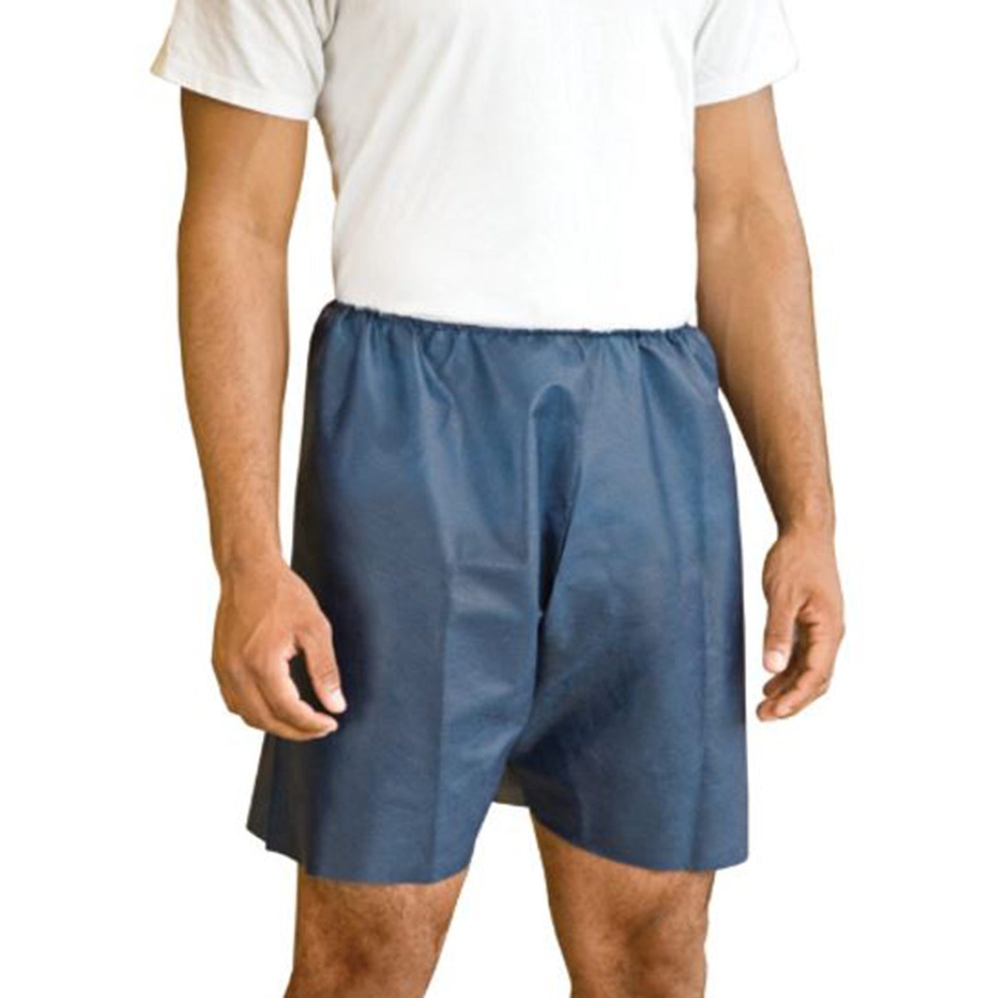 MediShorts® Exam Shorts 2X-Large / 3X-Large Navy Blue Nonwoven Adult Disposable (796444_CS)